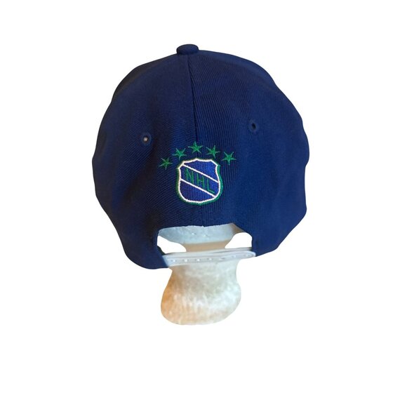 New Era Hartford Whalers NHL 9Fifty Adjustable Snapback Hat Blue - Picture 3 of 8
